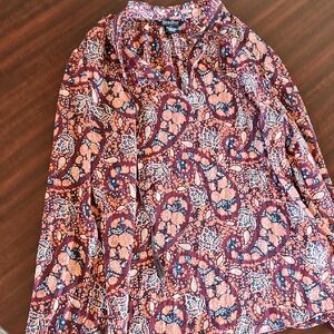Paisley Print Women's Top